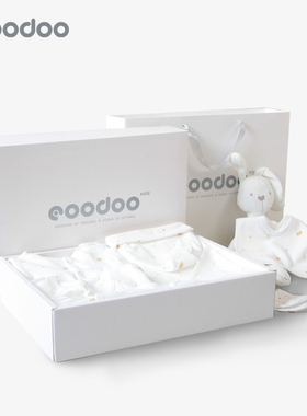 eoodoo品嘟婴儿套装新生儿礼盒衣服夏刚初生满月宝宝见面礼物用品