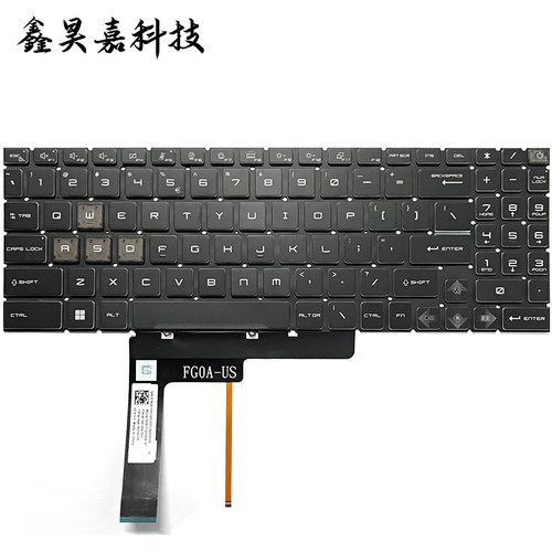 适用微星MS-1585 1583 PULSE 15 B13V Cyborg 15 A13V/A13VF 键盘