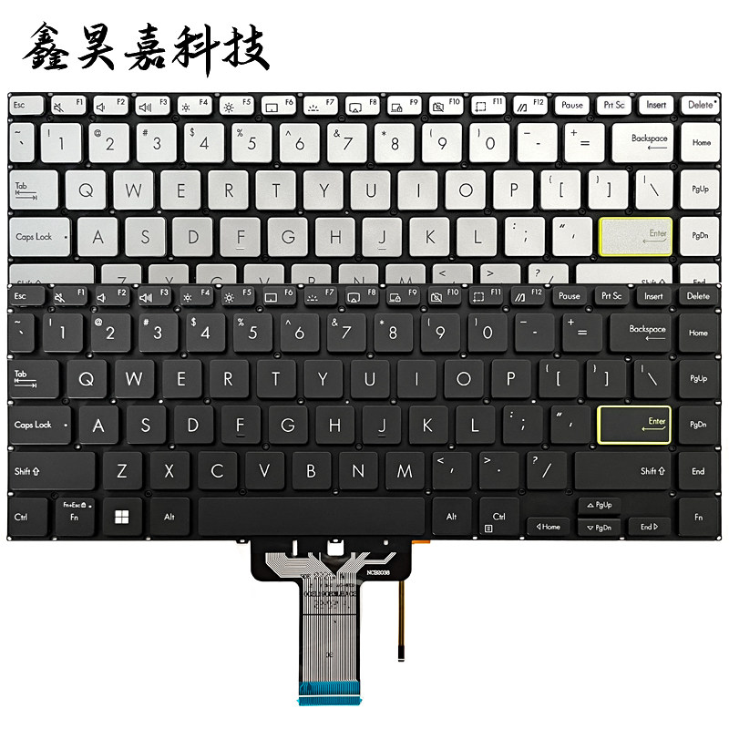 适用华硕 Asus VivoBook Flip 14 TM420 TP420 TP470 笔记本键盘