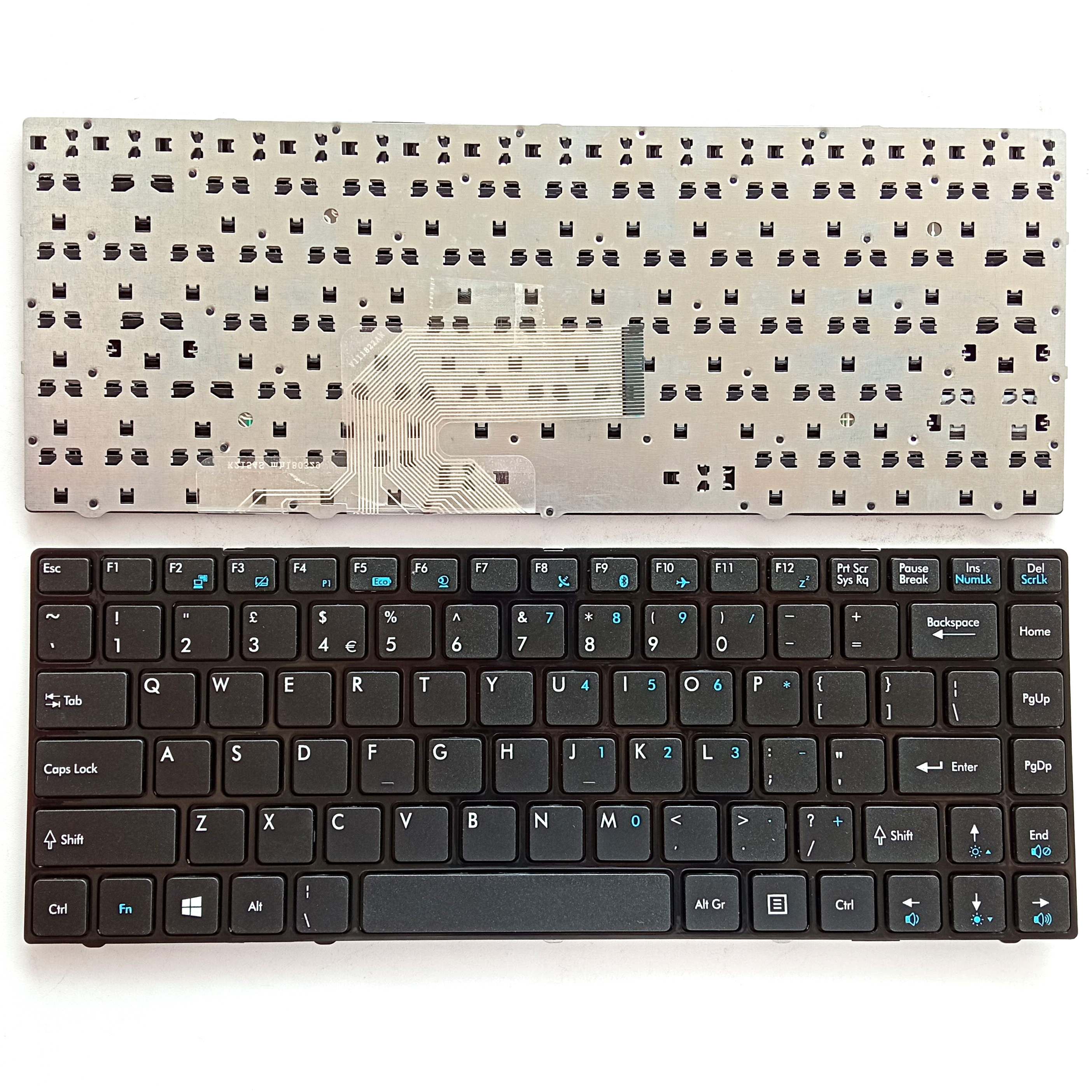 适用微星MSI EX465 MX FX400 FX420 N4205 GE40 S30 MS-1245 键盘