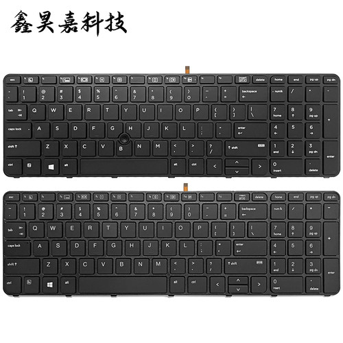适用惠普 HP 650 G2 650 G3 655 G2 655 G3 键盘 HSTNN-Q03C Q95C
