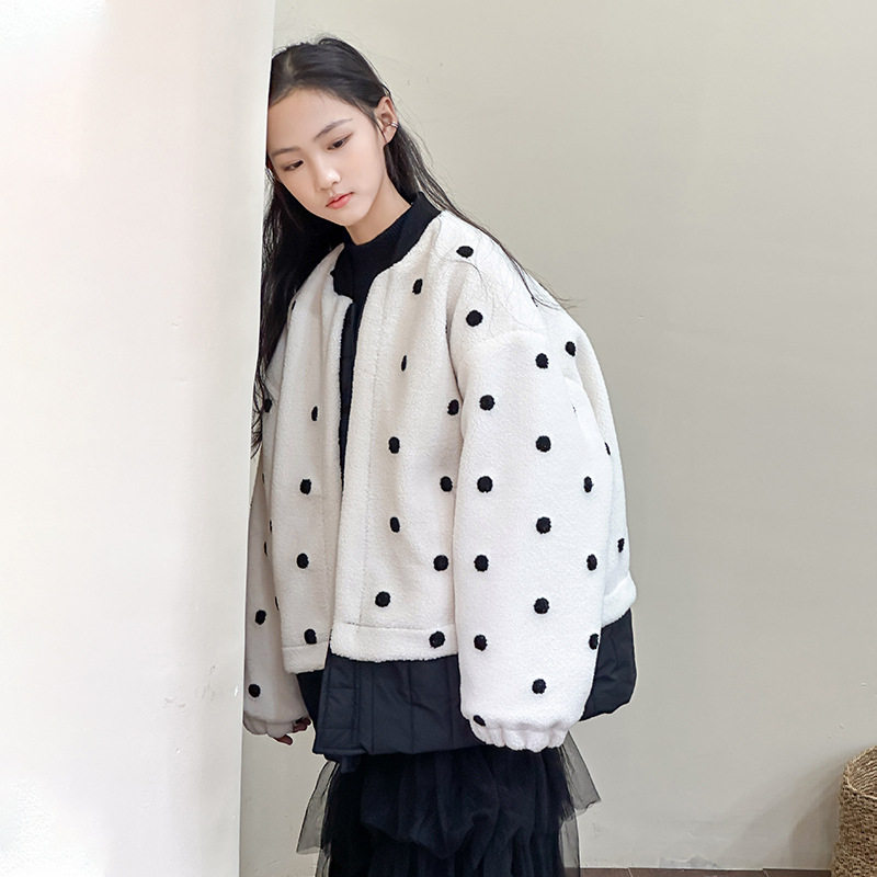 女童冬装棉服2026新款洋气儿童羽绒棉衣中大童装女孩冬季棉袄外套