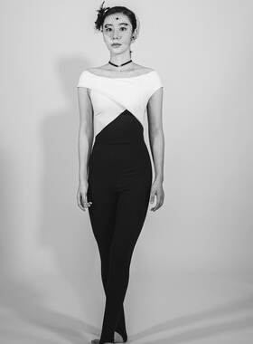 【王媛Kinki同款】Pure 简洁 瑜伽衣 健身形体连体衣 空中瑜伽服