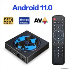 x98 mini Amlogic S905W2 Android 11.0  2.4G WiFi Set top Box