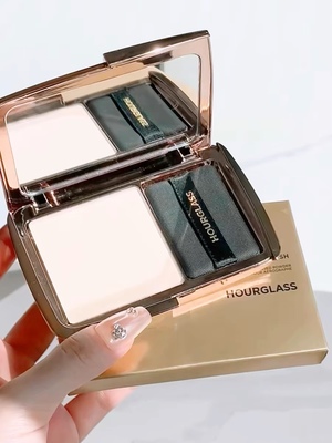 Hourglass2024新品轻雾粉饼蜜粉饼Translucent半透明色/粉米色