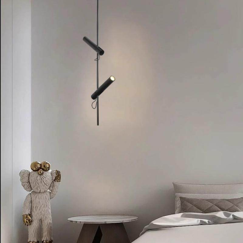 中山灯具意式卧室床头现代极简创意设计师客厅背景墙可调节小吊灯,家装灯饰光源,床头/玄关/吧台/过道吊灯,淘宝优惠券,粉丝福利购,淘宝优惠卷