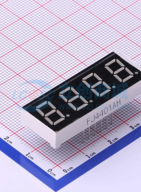 FJ4401AH 插件 LED数码管 4位0.4英寸红色 共阴极可开票