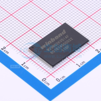 W29N02KVSIAF 贴片TSOP-48 华邦 NAND FLASH储存器芯片 原装正品