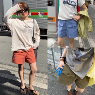 iamstudio 城市户外风 8953夏季山系感显瘦休闲短裤 梨形身材友好