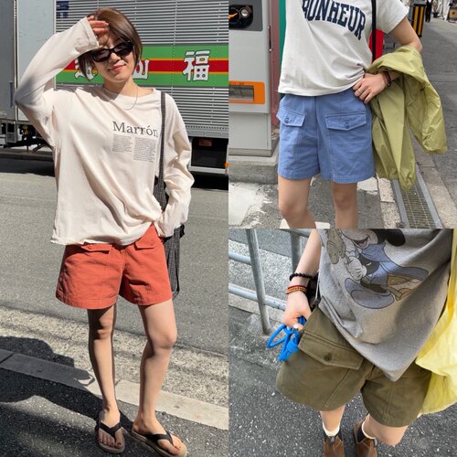 iamstudio 城市户外风 8953夏季山系感显瘦休闲短裤 梨形身材友好