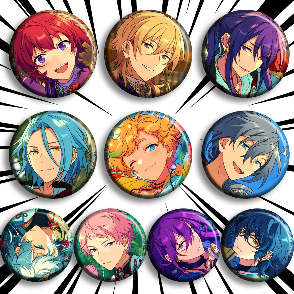 ES偶像梦幻祭游戏吧唧徽章W款二次元周边现货天祥院英智明星昂流