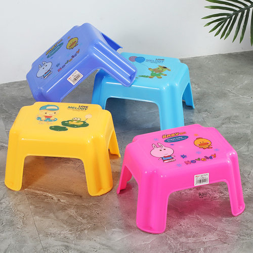 家用客厅塑料小凳子加厚儿童凳矮椅茶几餐桌椅子换鞋凳洗澡矮凳