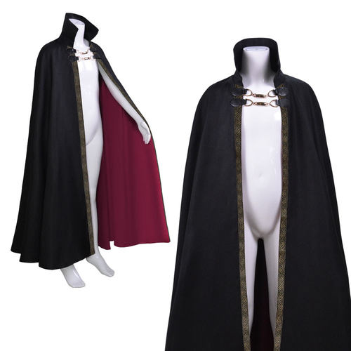 Vampire Jazz Dressed in Halloween Horror Party Cloak Clothi
