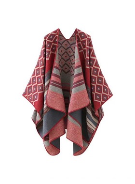 New women's shawl travel photography outfit, ethnic outerwe