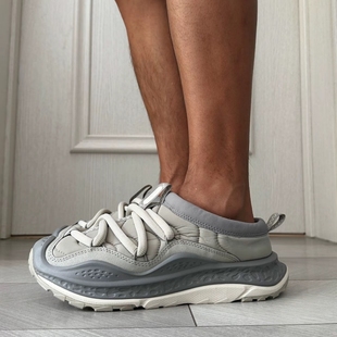 【莆田市热销】2025新款毛毛虫懒人风一脚蹬厚底面包鞋户外休闲鞋