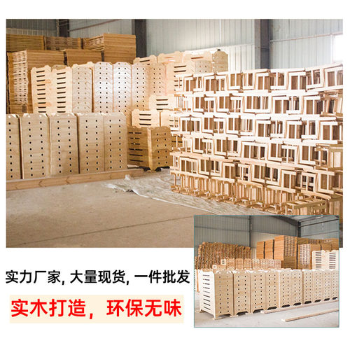 加厚实木午睡床幼儿园床儿童小床