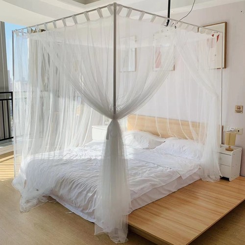 定制特殊尺寸蚊帐老式穿杆公主风