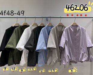 WE家女装46206韩版宽松显瘦百搭大码马甲外套衬衫女上衣