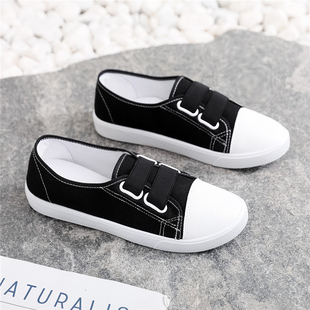 百搭ulzzang秋季 新款 薄款 帆布鞋 小白板鞋 学生韩版 爆款 女鞋