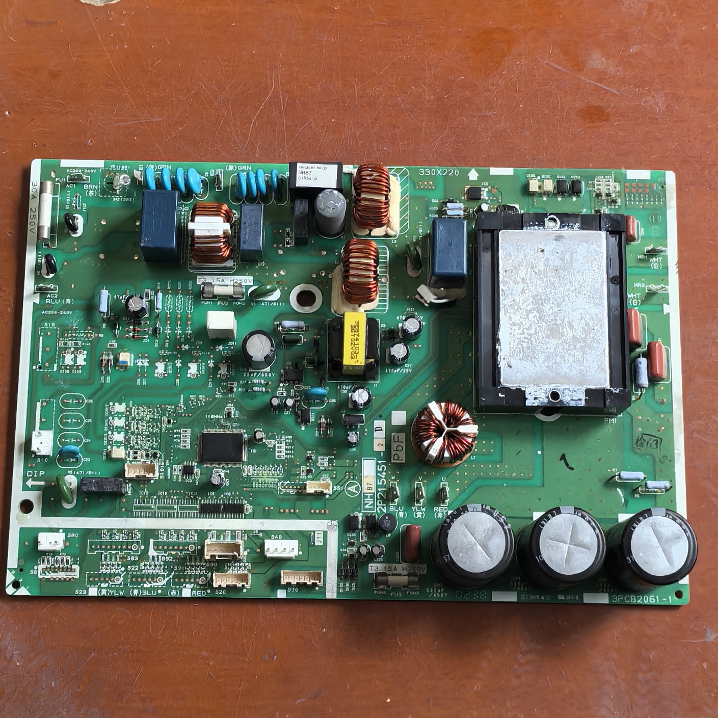 大金外机板2P215451-1 大金空调RXS50FBV2C外机板 主板 电脑板
