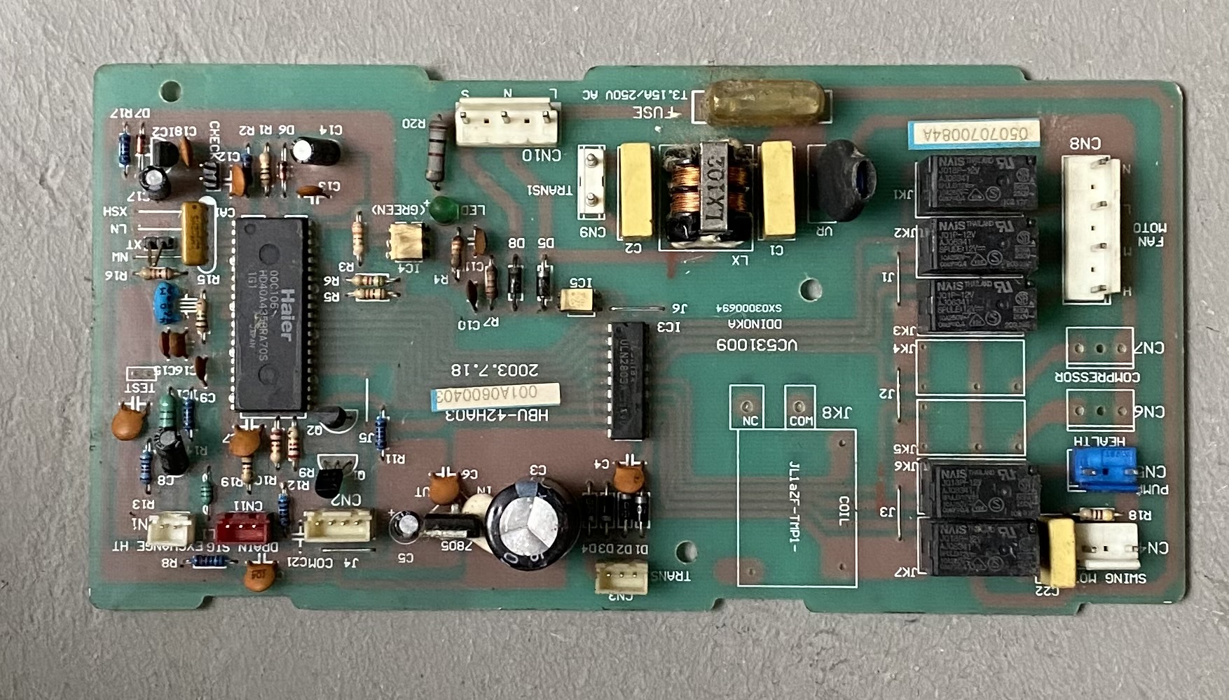 海尔空调天花机风管机线路板主板 001A0600403 HBU-42HA03