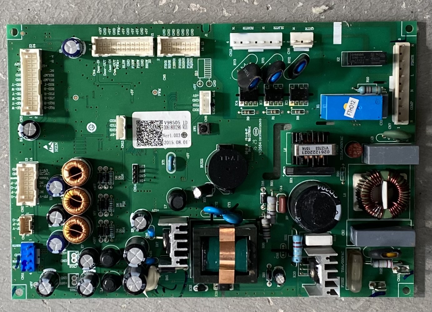 海尔冰箱BCD-429WDSS电脑板主板控制板0061800296电源板