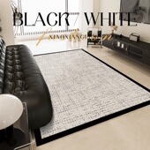 客厅地毯小香风轻奢法式 卧室高级天津地垫子 免洗可擦沙发茶几新款