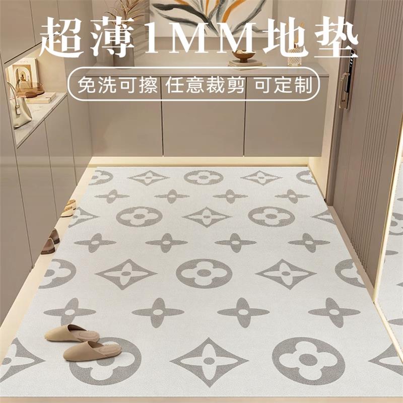 超薄1mm不卡门门垫家用进门地毯