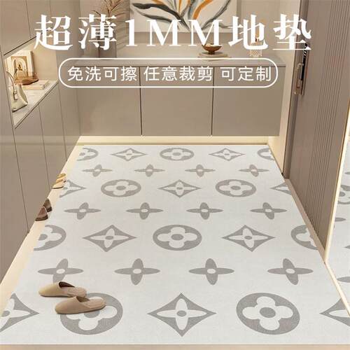 超薄1mm不卡门门垫家用进门地毯