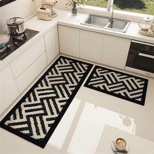 厨房吸水地毯2025新款 家用厨房进门门口踩脚垫子灶台专用防滑地垫