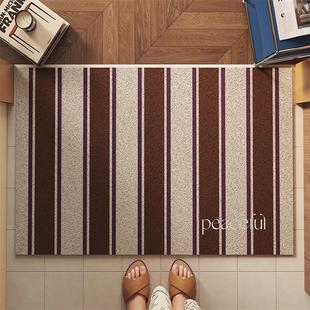 复古风入户门地垫刮泥蹭土地毯进门丝圈玄关耐脏耐磨脚垫2025新款