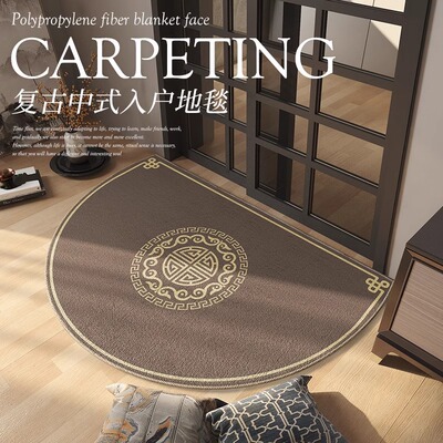 入户门地垫半圆进门防滑耐脏门垫
