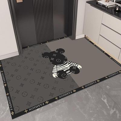 入户门地垫进门门垫皮革耐脏免洗可裁剪防滑脚垫家用玄关地毯天津