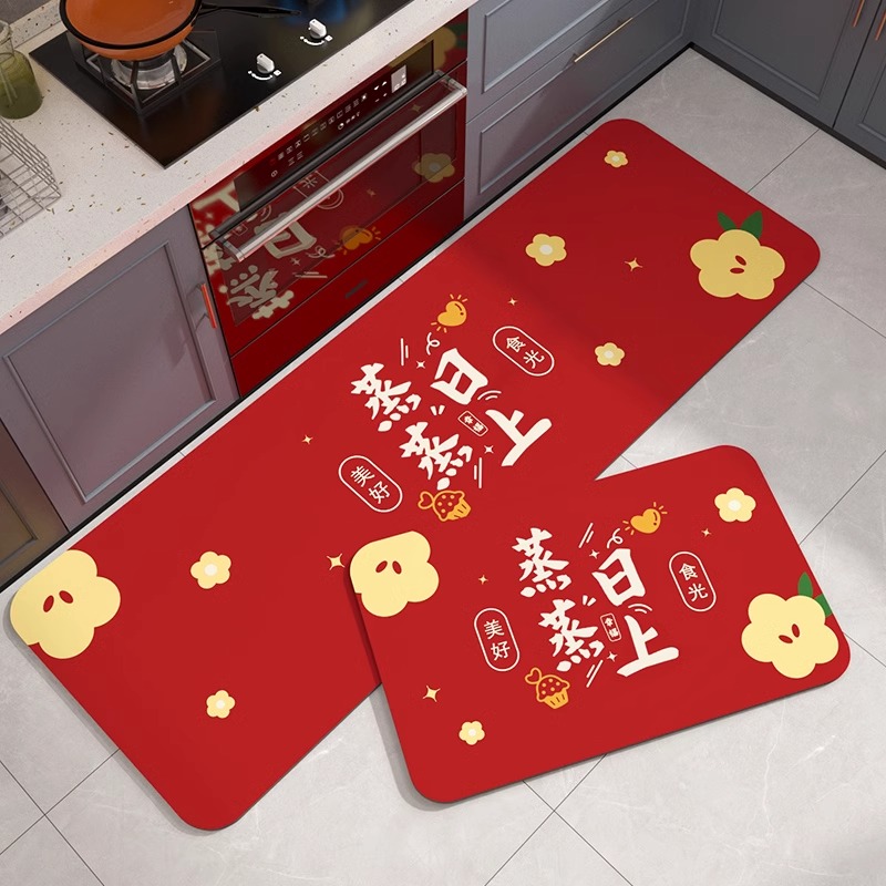 2025新款防滑防油吸水速干地垫