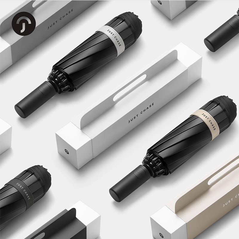 尊驰24骨反向雨伞女晴雨两用遮阳伞加固抗风全自动大折叠车载男士