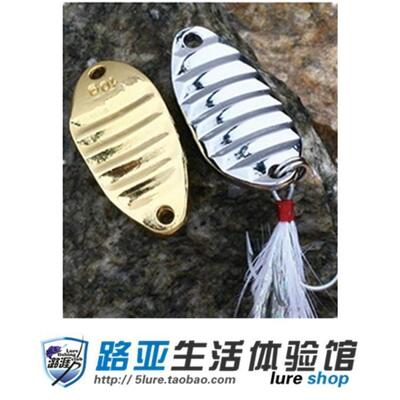亮片三本钩路亚饵