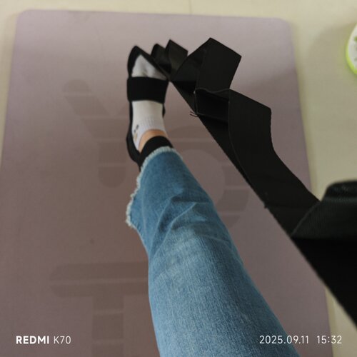 中风偏瘫腿部康复训练器材足下垂脚踝关节矫正伸拉筋带瑜伽拉伸带