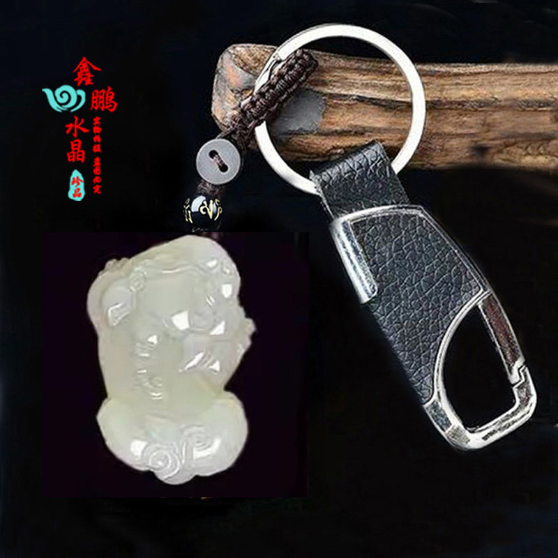 玉石吊坠貔恘运转手链