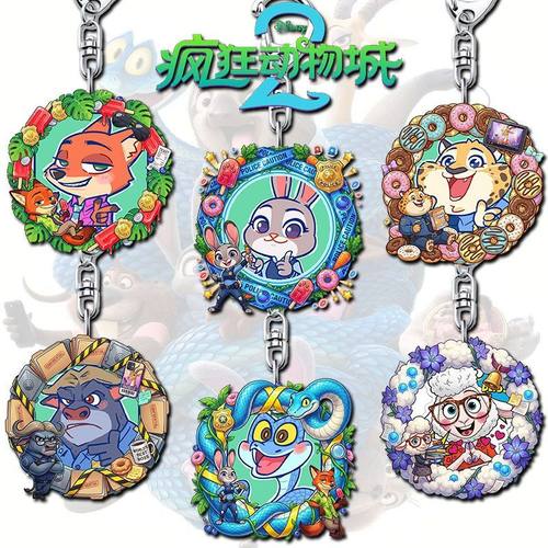 新款疯狂动物城高颜值钥匙扣尼克