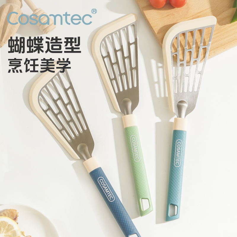 硅胶锅铲不粘锅专用蝴蝶铲耐高温厨具厨房家用煎蛋煎饼炒菜铲子