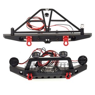 SCX10 scx10 攀爬车前杠防撞TRX4 Axial 金属前后杠 iii AX103007