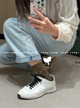 25ss厚底德训鞋休闲运动鞋女