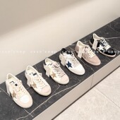 coup cece 25ss 一眼爱上 新品 休闲鞋 亮片星星做旧脏脏鞋