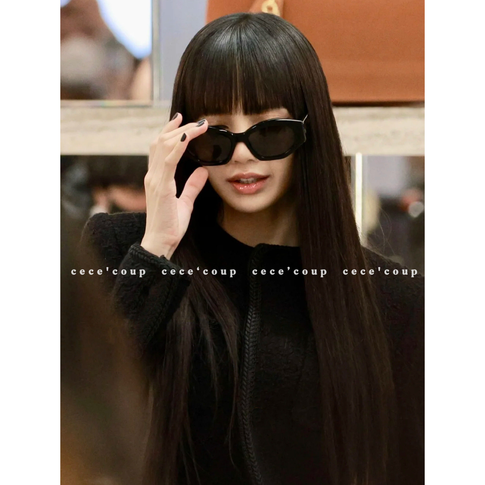 cececoup 六边形太阳镜 复古眼镜