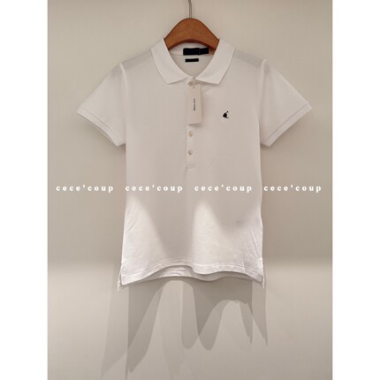cece coup 减龄穿搭 ！ 04/03 新品 25ss polo领刺绣宽松T恤 短袖