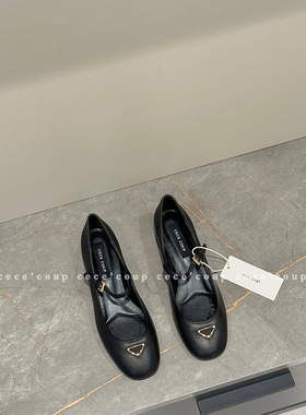 cece coup 日常单品 ！05/06 新品 24ss 粗跟玛丽珍鞋 浅口单鞋女