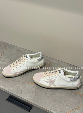 cece'coup 新配色！24ss 新款  星星银尾休闲板鞋 做旧脏脏鞋