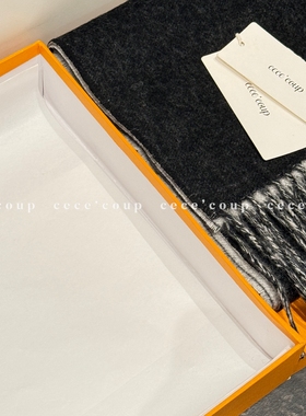cece coup 限时下架 ！09/27 新品 25FW 经典100%羊绒围巾 披肩女