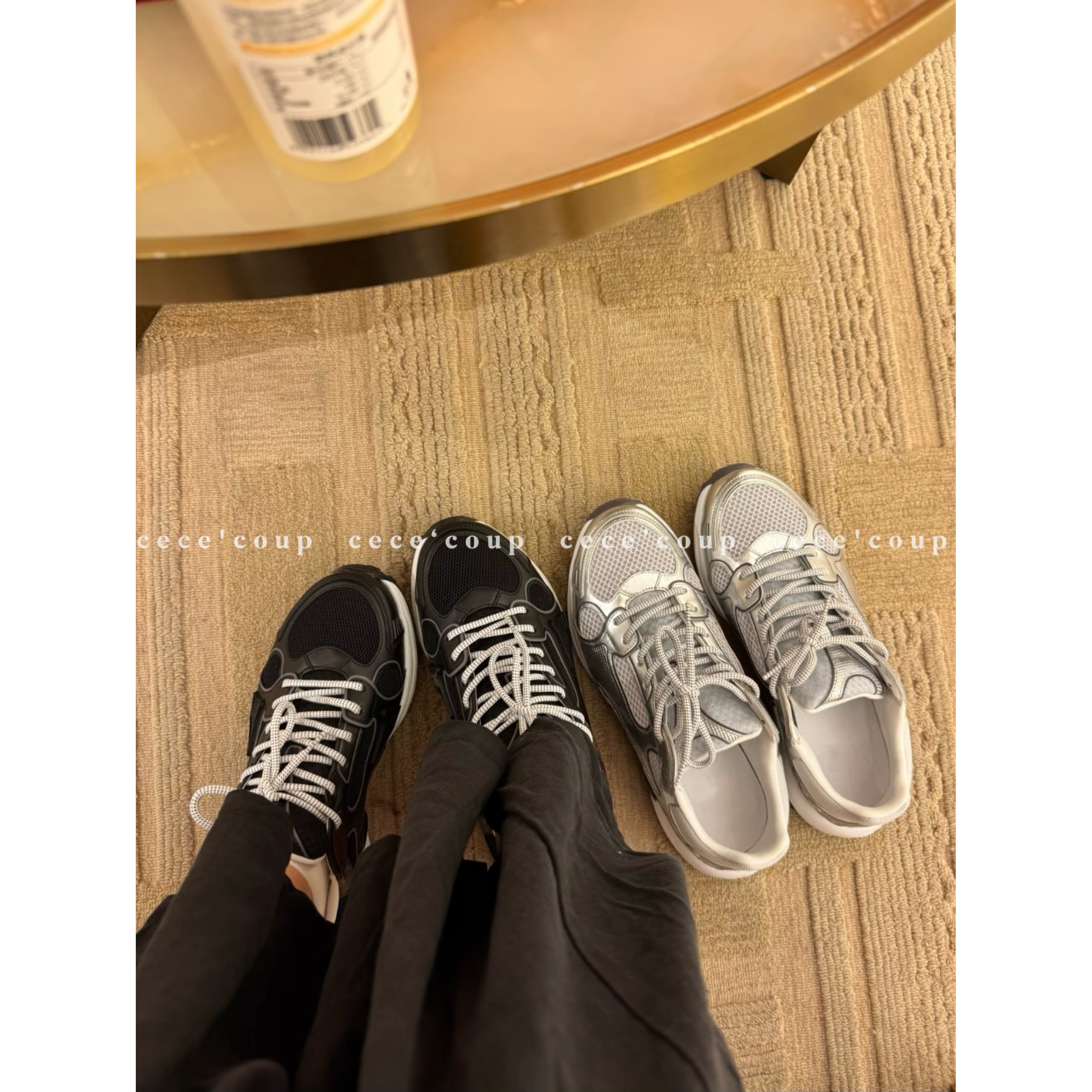 cece coup 宝藏 Shoe ！01/20 新品 25FW 厚底拼色系带休闲老爹鞋,女鞋,时尚休闲鞋,淘宝优惠券,粉丝福利购,淘宝优惠卷