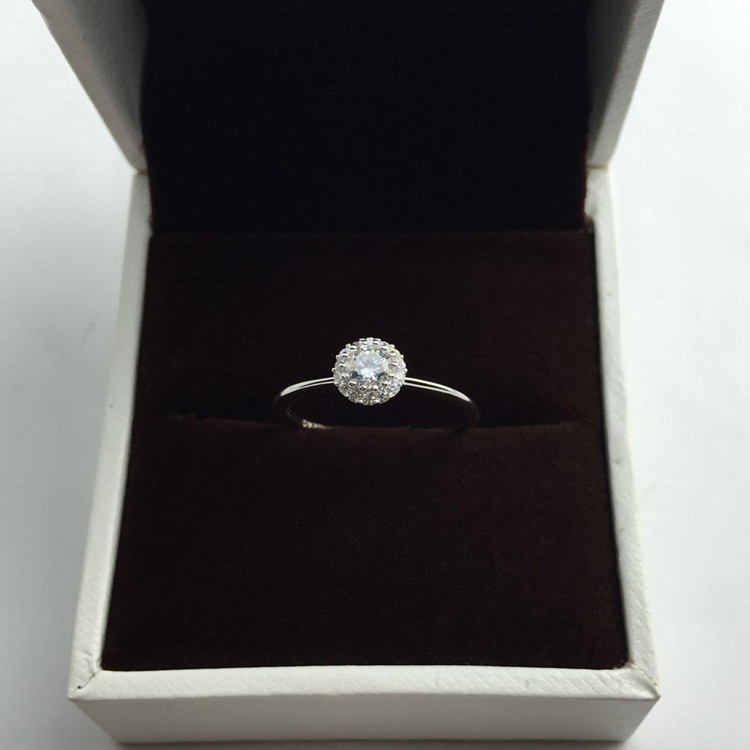 s925纯银锆石微镶超闪女生结婚